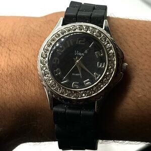Silver Crystal Vivani Watch